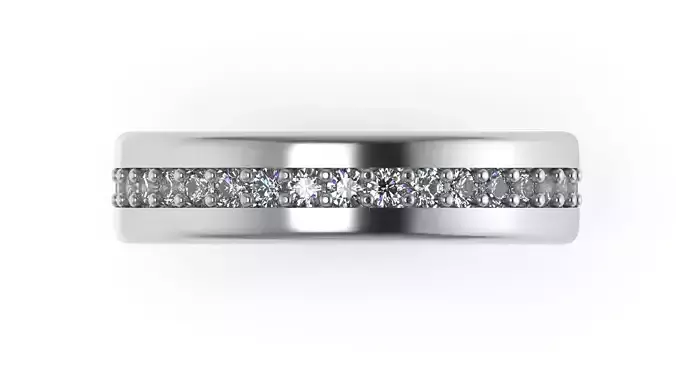 engagement ring round diamonds full eternity