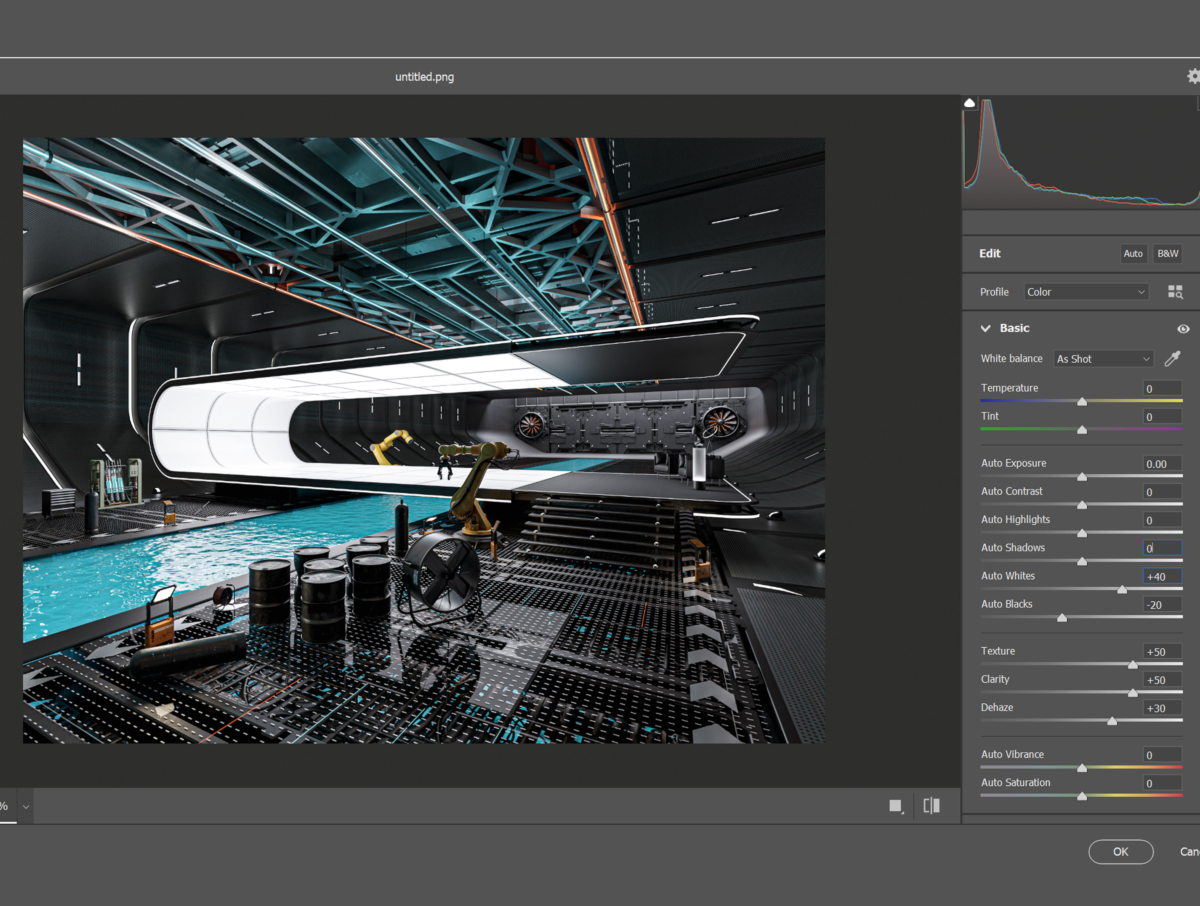Sci-fi Hangar Interior V01 Low-poly 3D model_8