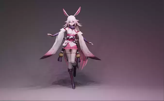 Anime Character - HSR Yae Sakura 3D model
