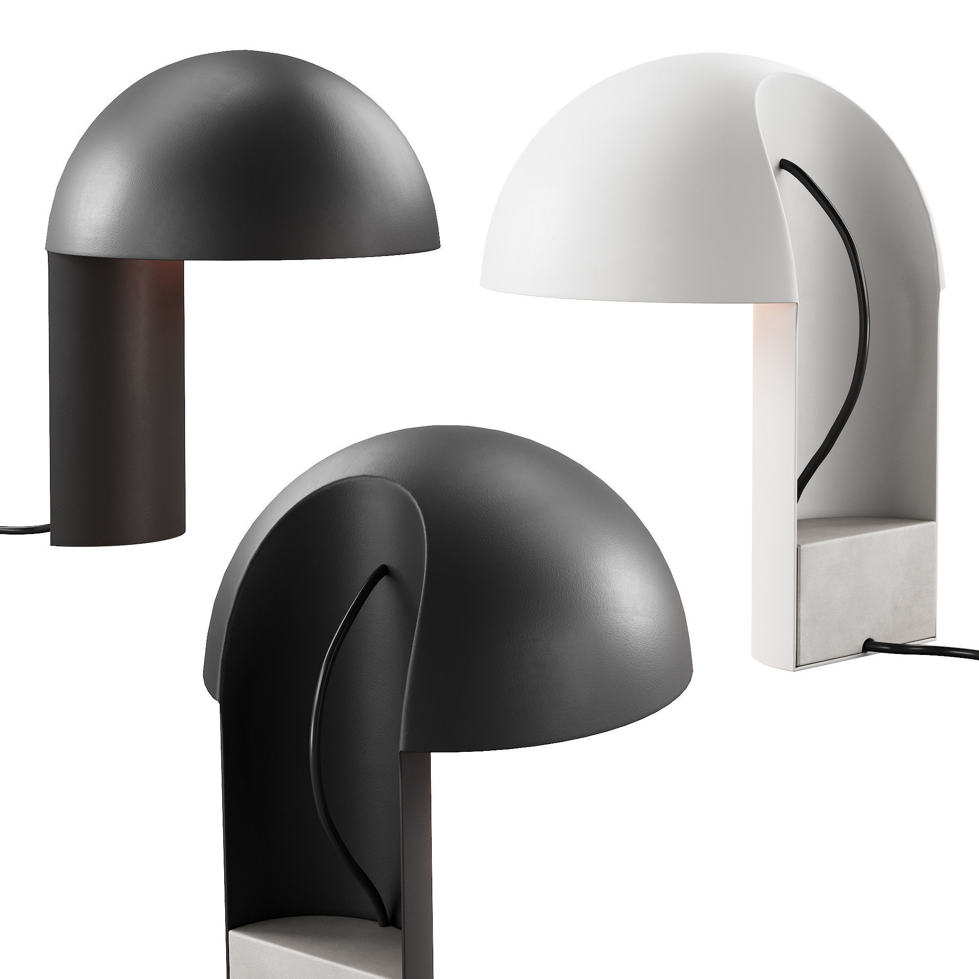 384 gejst Leery table lamp by Kasper Friis Egelund 3D model_6