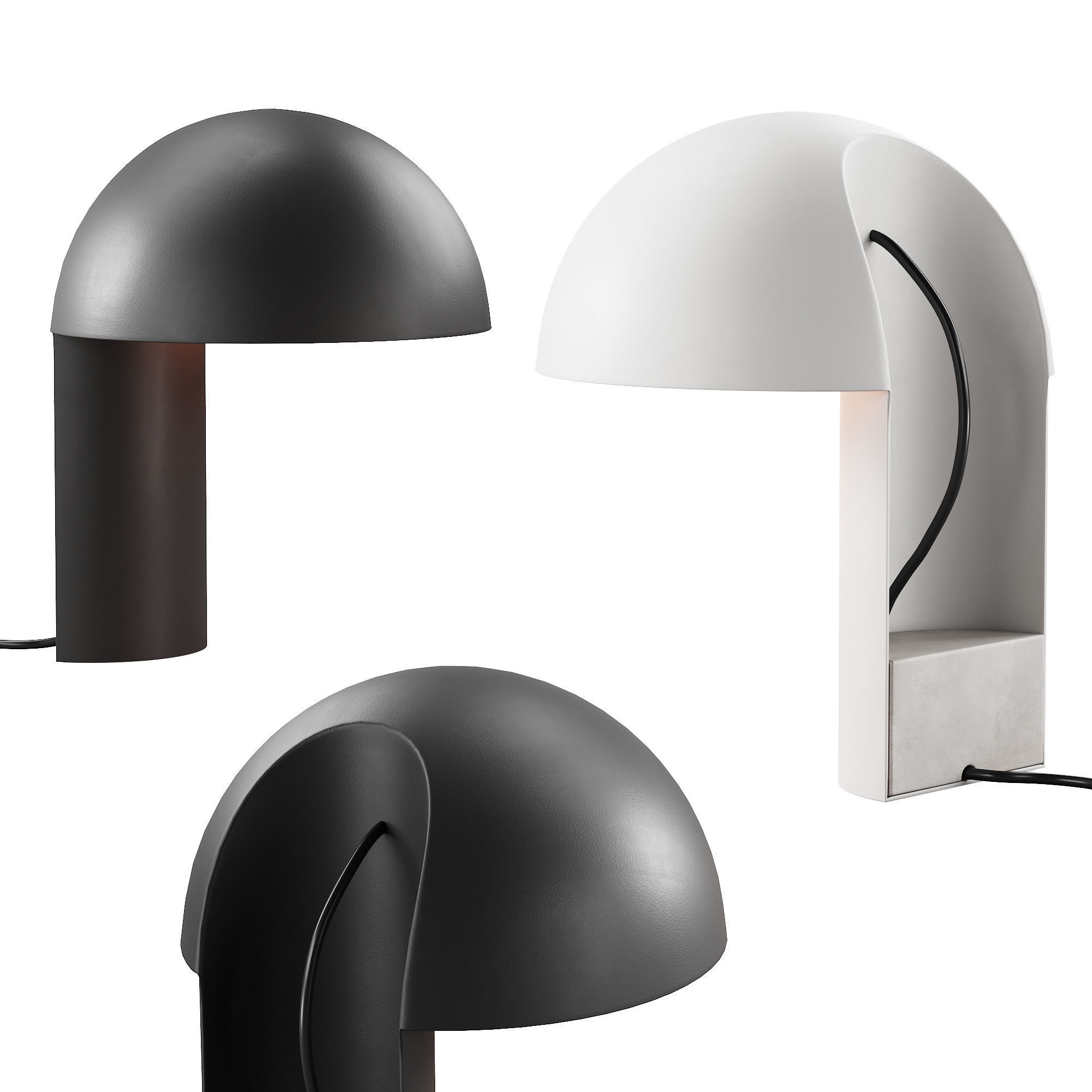 384 gejst Leery table lamp by Kasper Friis Egelund 3D model_1