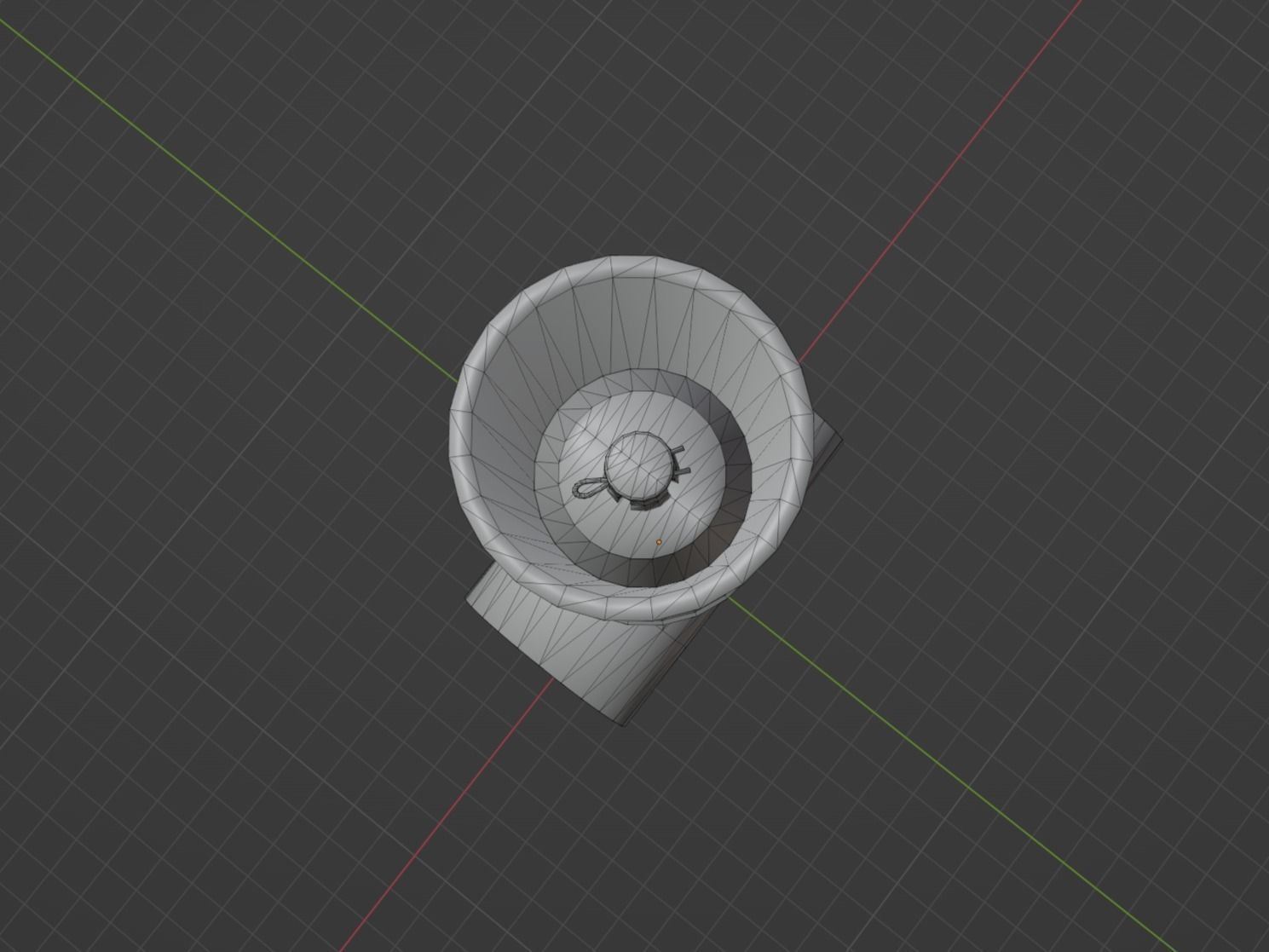Type 89 grenade discharger Low-poly 3D model_6