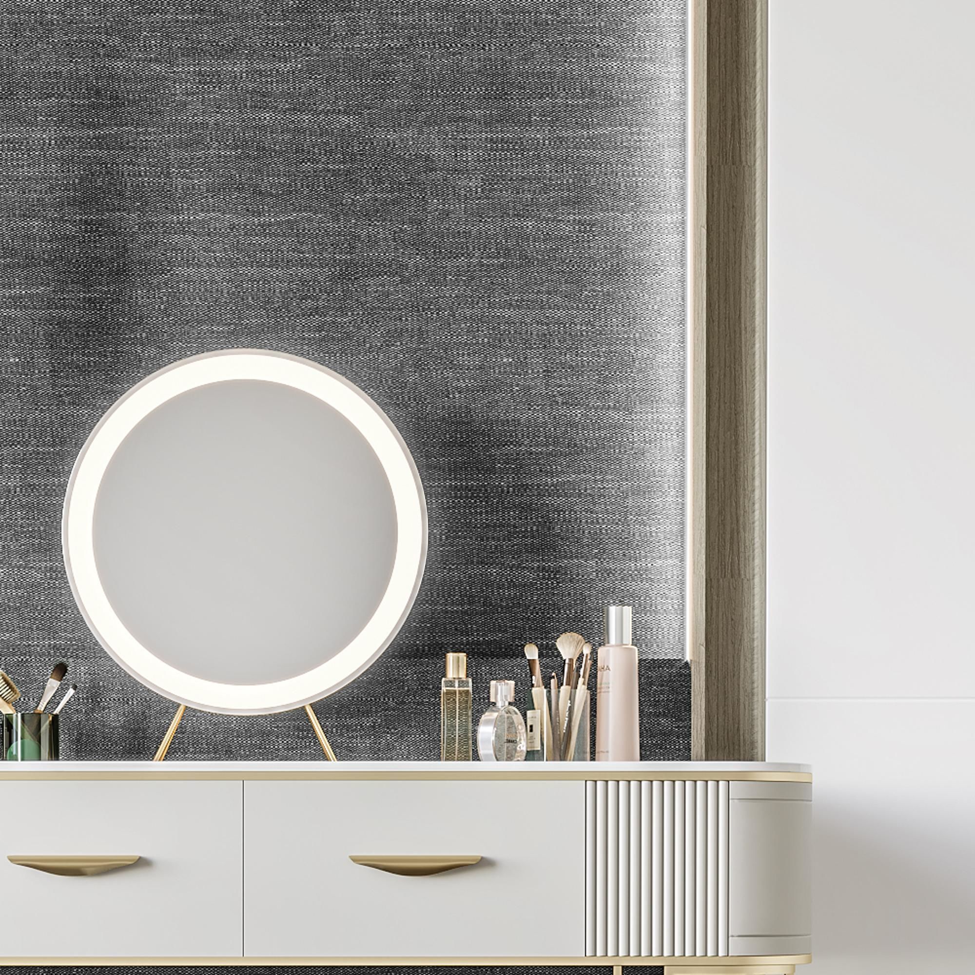 Modern Table Dressing Luxury 3D model_4