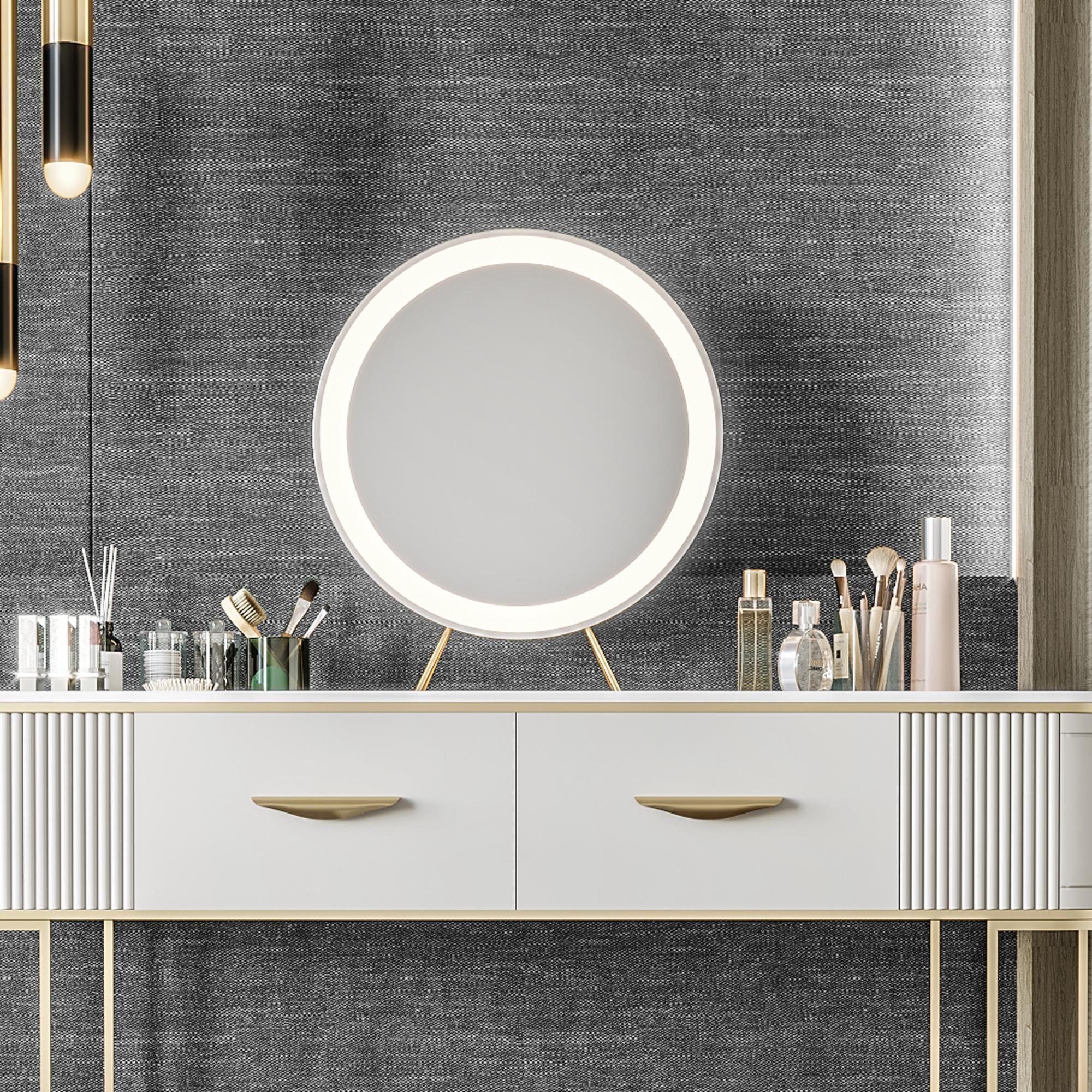 Modern Table Dressing Luxury 3D model_5