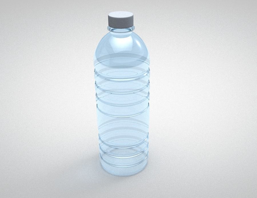 Water Bottle 3D model_3
