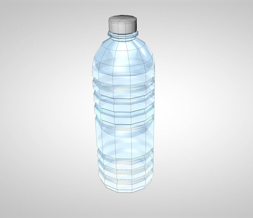 Water Bottle 3D model_5