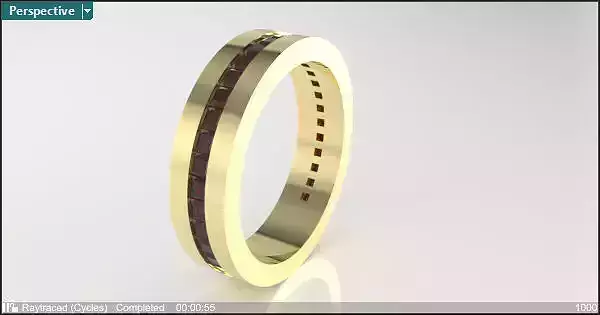 engagement wedding band princess diamonds