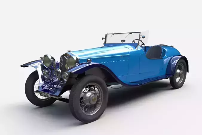Riley 1937 3D model