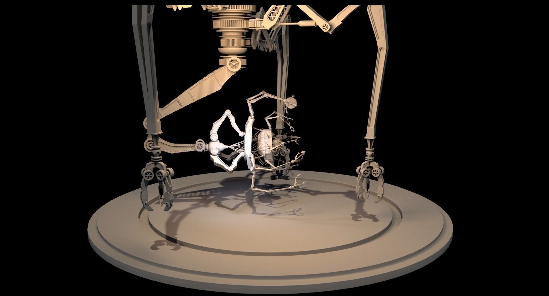 Fabrication Machine from the film 9  3D model_5