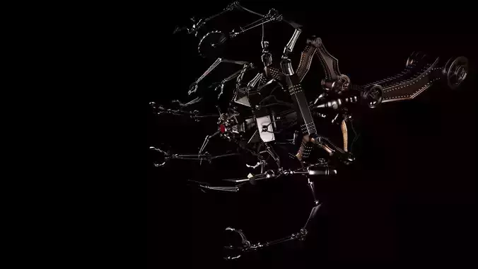 Fabrication Machine from the film 9  3D model