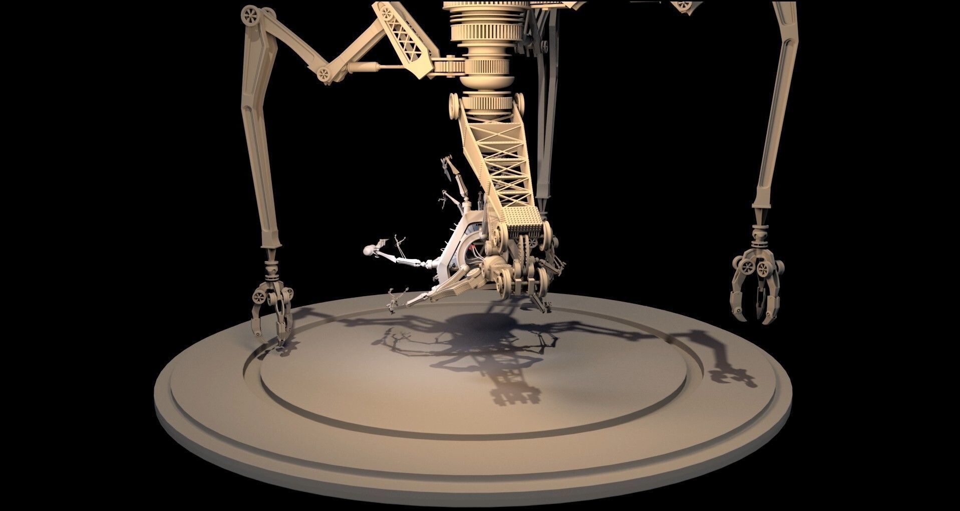 Fabrication Machine from the film 9  3D model_4