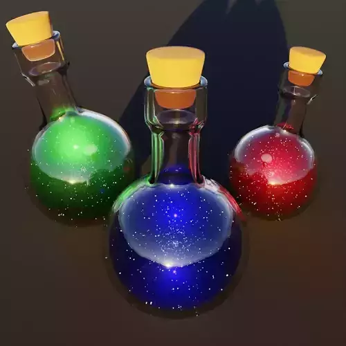 magic  potion bottle