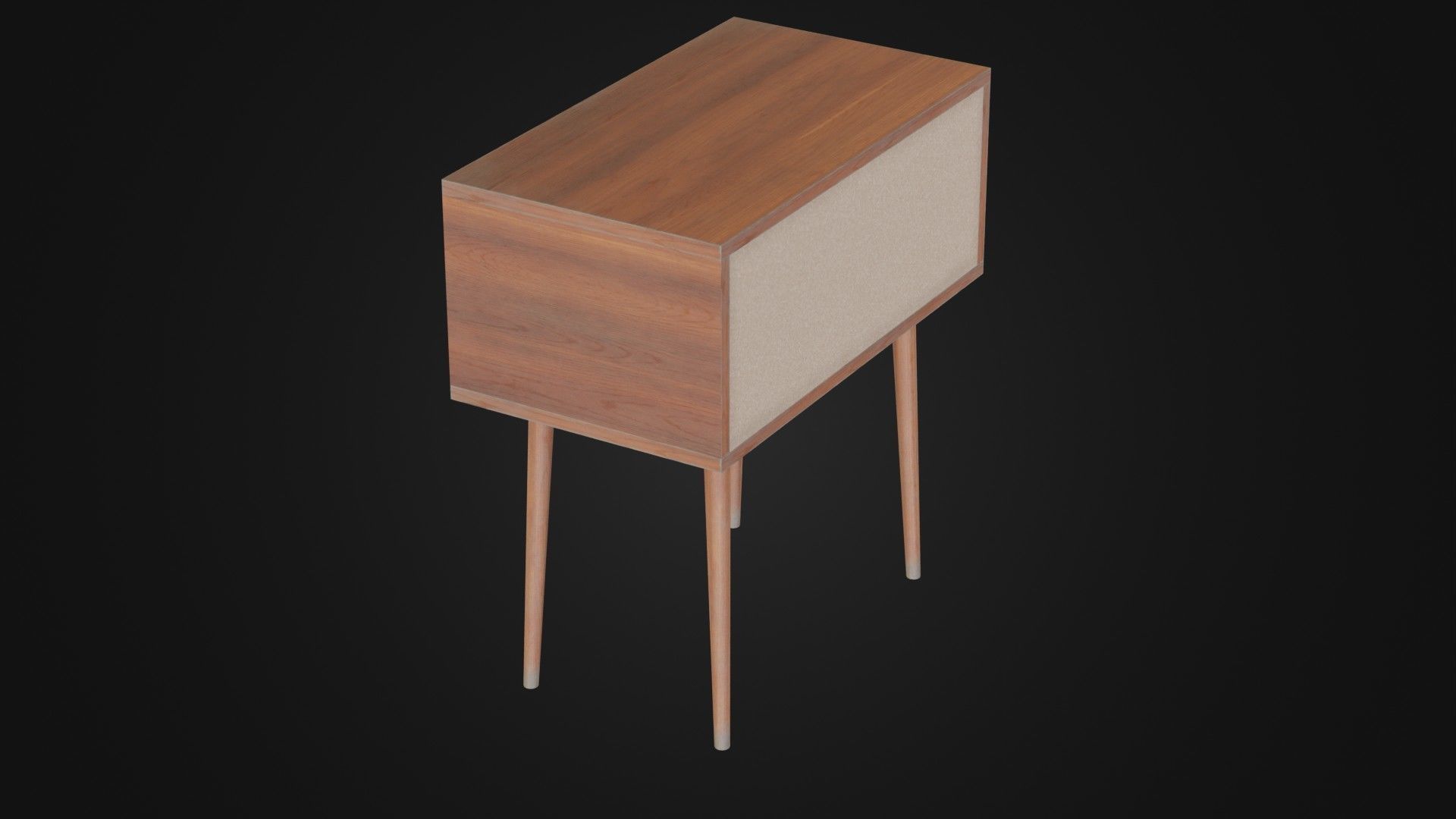 Soviet Cabine 04 Low-poly 3D model_30