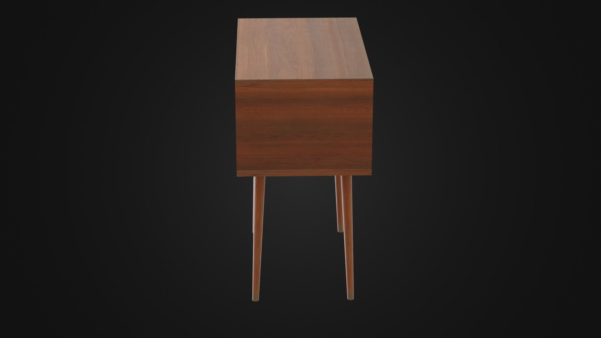 Soviet Cabine 04 Low-poly 3D model_12