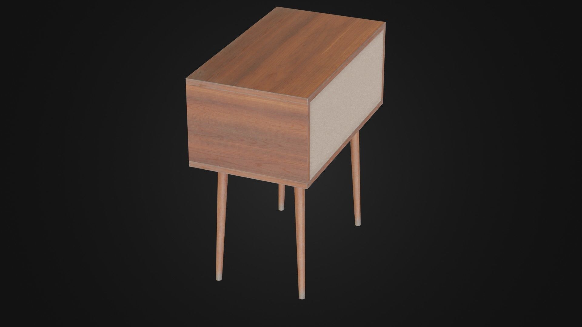 Soviet Cabine 04 Low-poly 3D model_31