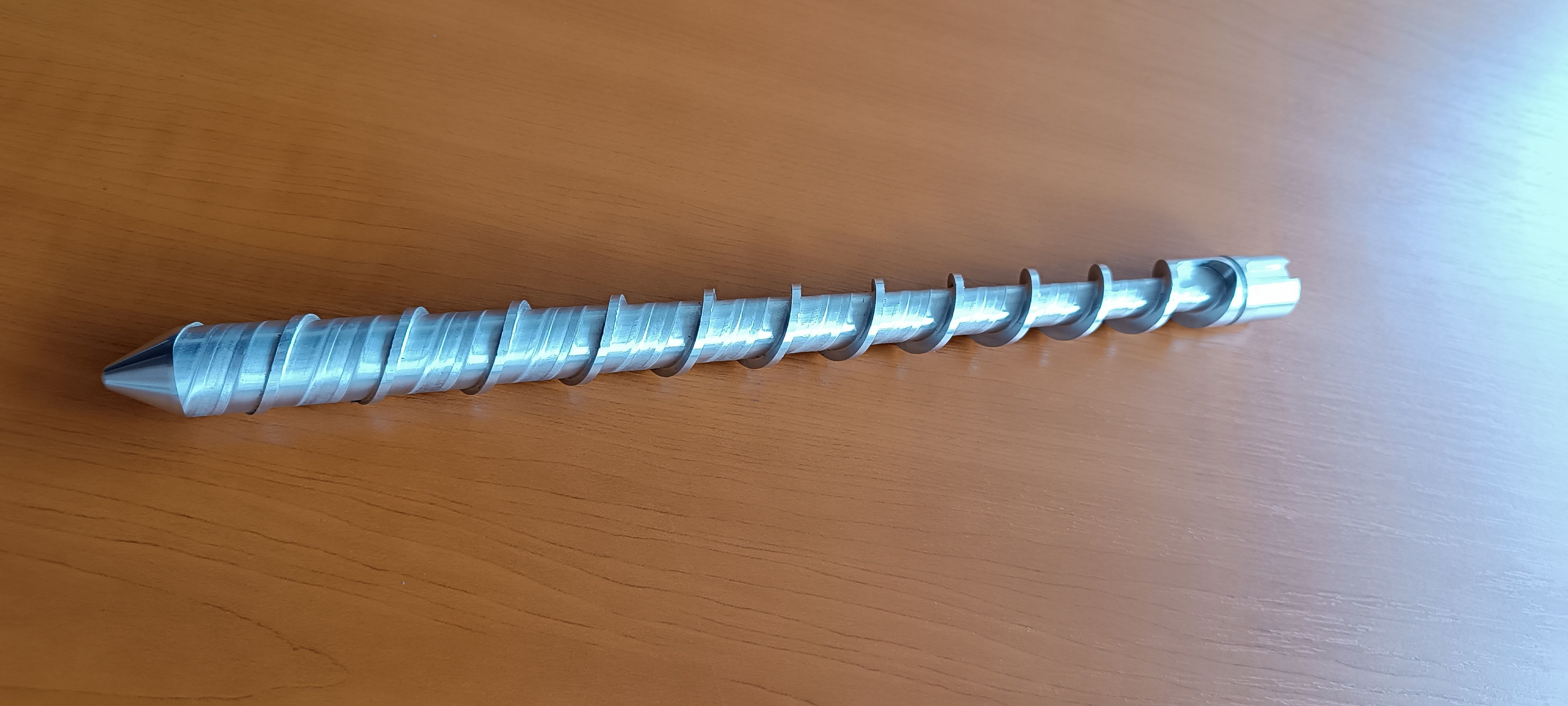 auger for filament extruder 3D model_5