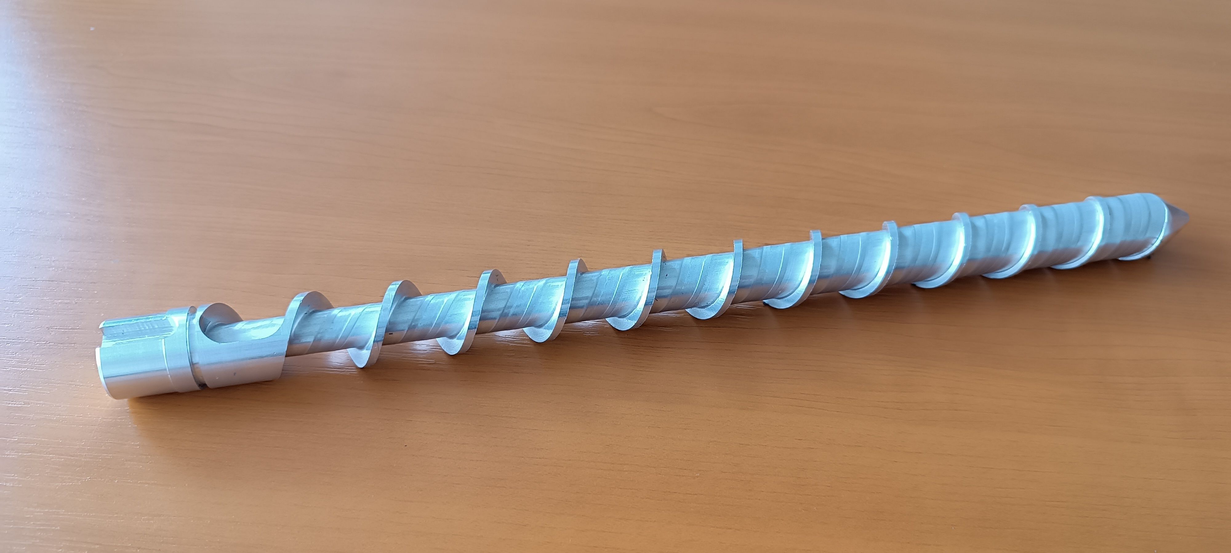 auger for filament extruder 3D model_3