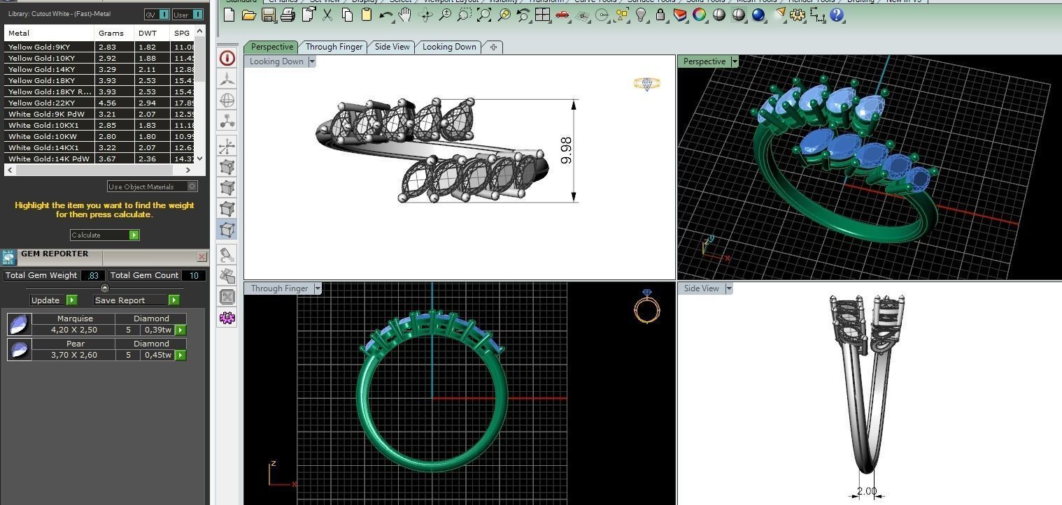 35 ring 3D print model_1