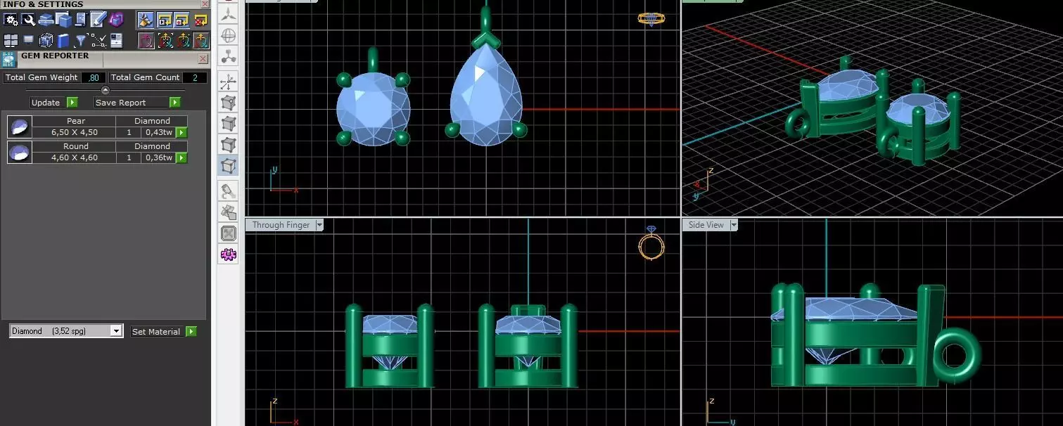 22 pendants 3D print model_0