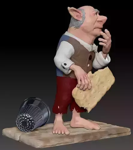 Thimbletack 3D STL Printable 3D print model