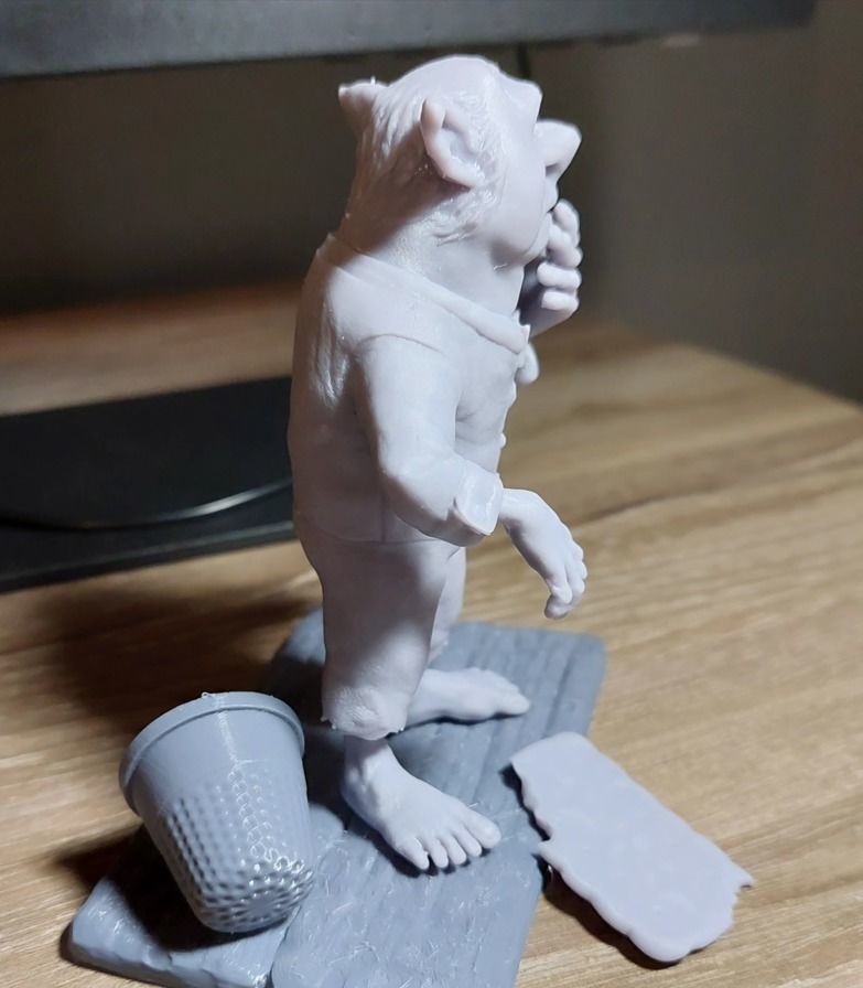 Thimbletack 3D STL Printable 3D print model_4