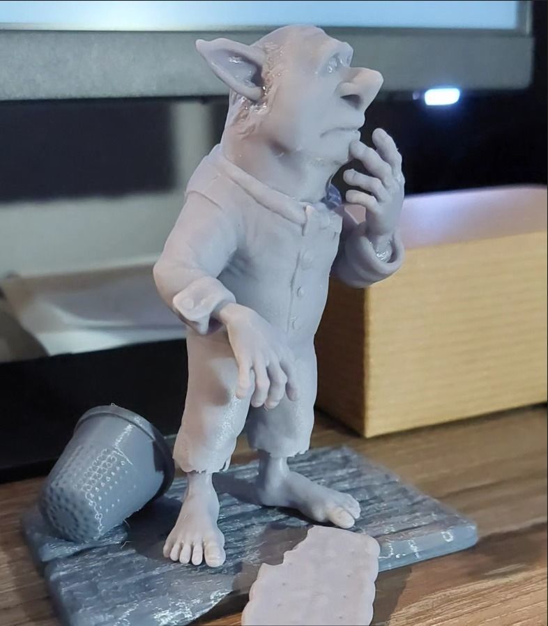 Thimbletack 3D STL Printable 3D print model_5