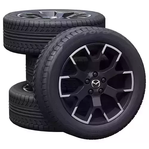 Mazda wheels 3D model