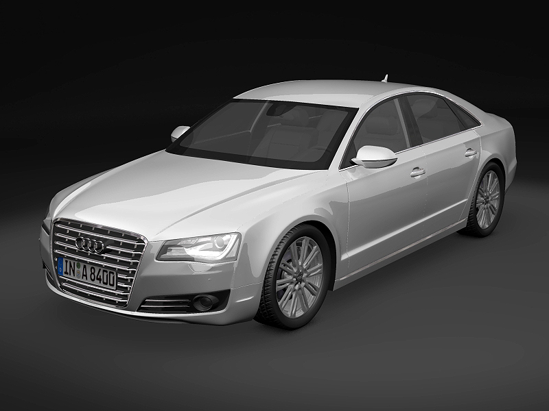2011 Audi A8 3D model_1