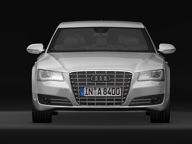 2011 Audi A8 3D model_6
