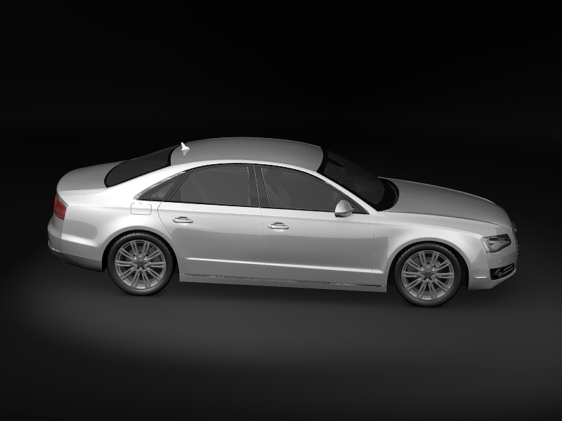 2011 Audi A8 3D model_5