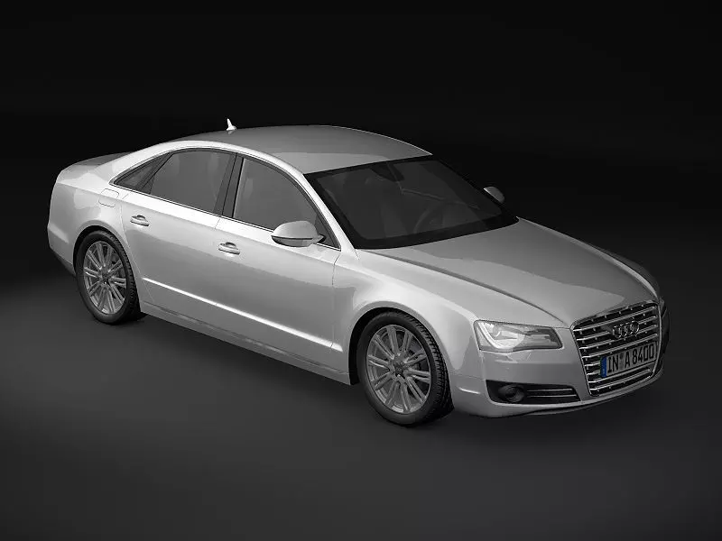 2011 Audi A8 3D model_0