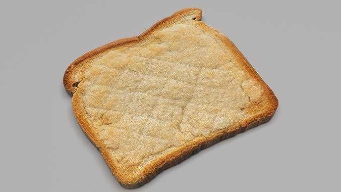Toast 3D model 5