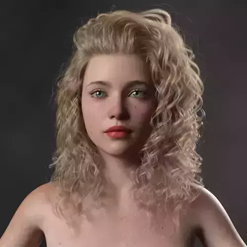 Nora V4 High Quality Textures for G8 Female 3D model
