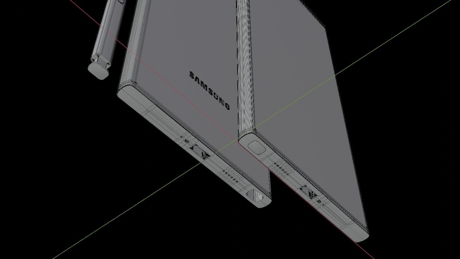 Samsung galaxy s24 ultra Pixels effects 3D model_14