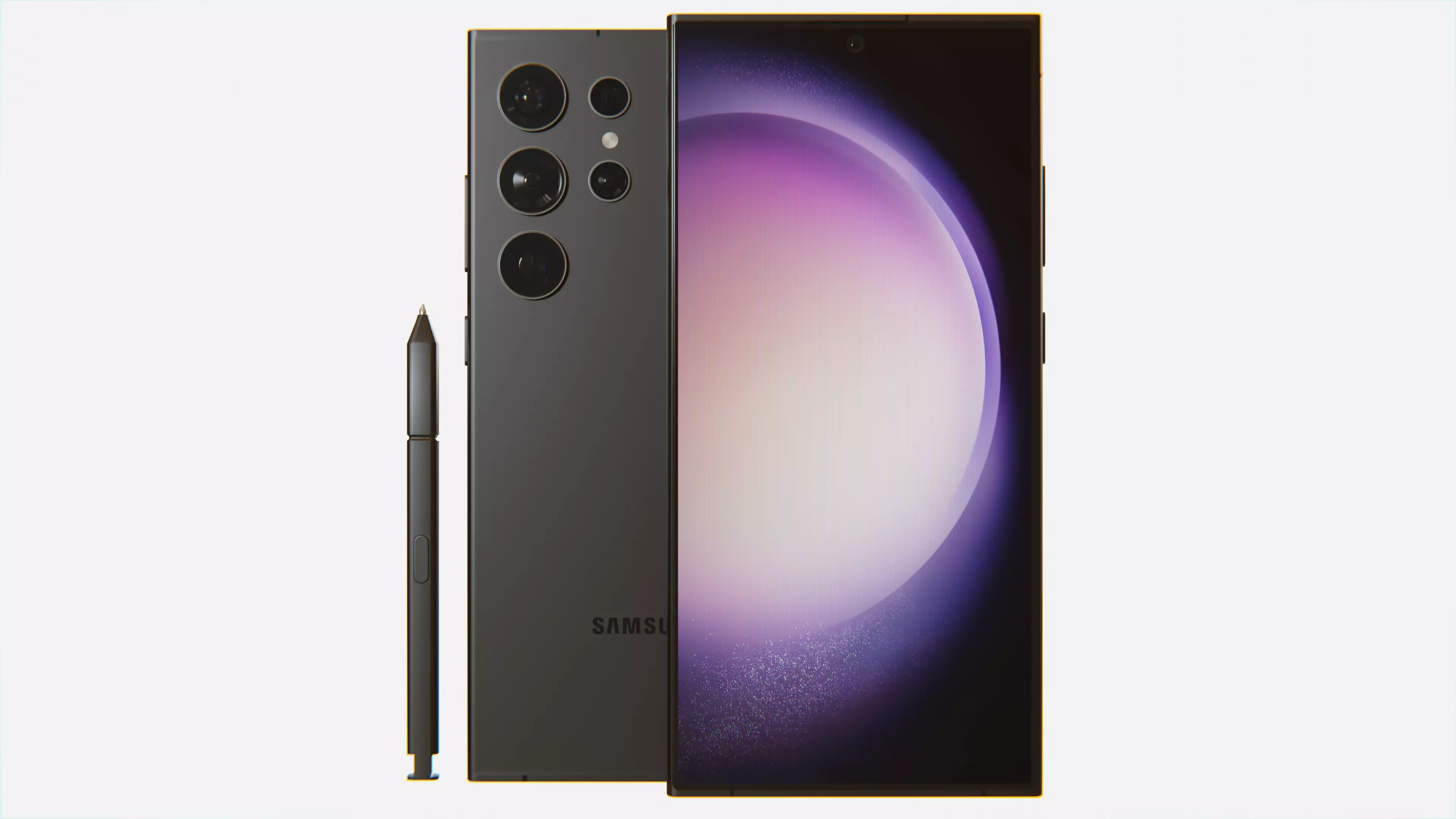 Samsung galaxy s24 ultra Pixels effects 3D model_0