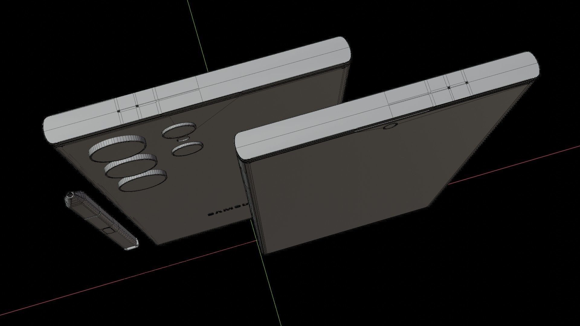 Samsung galaxy s24 ultra Pixels effects 3D model_16