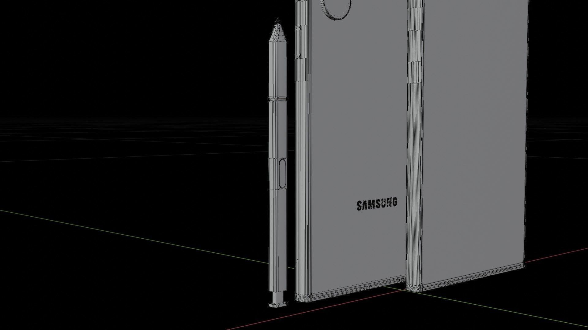 Samsung galaxy s24 ultra Pixels effects 3D model_15