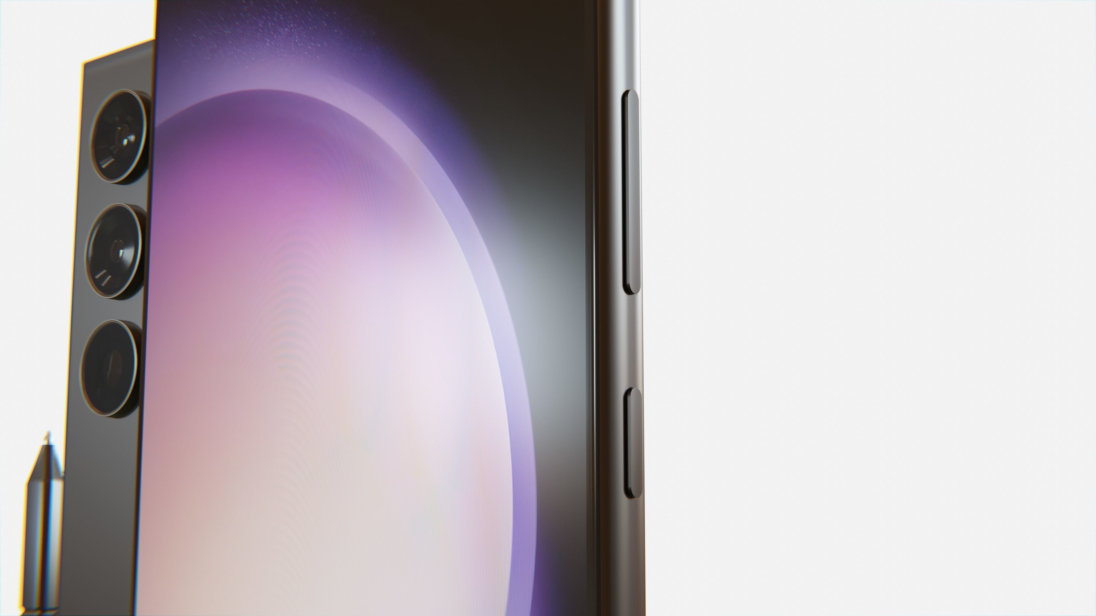 Samsung galaxy s24 ultra Pixels effects 3D model_8