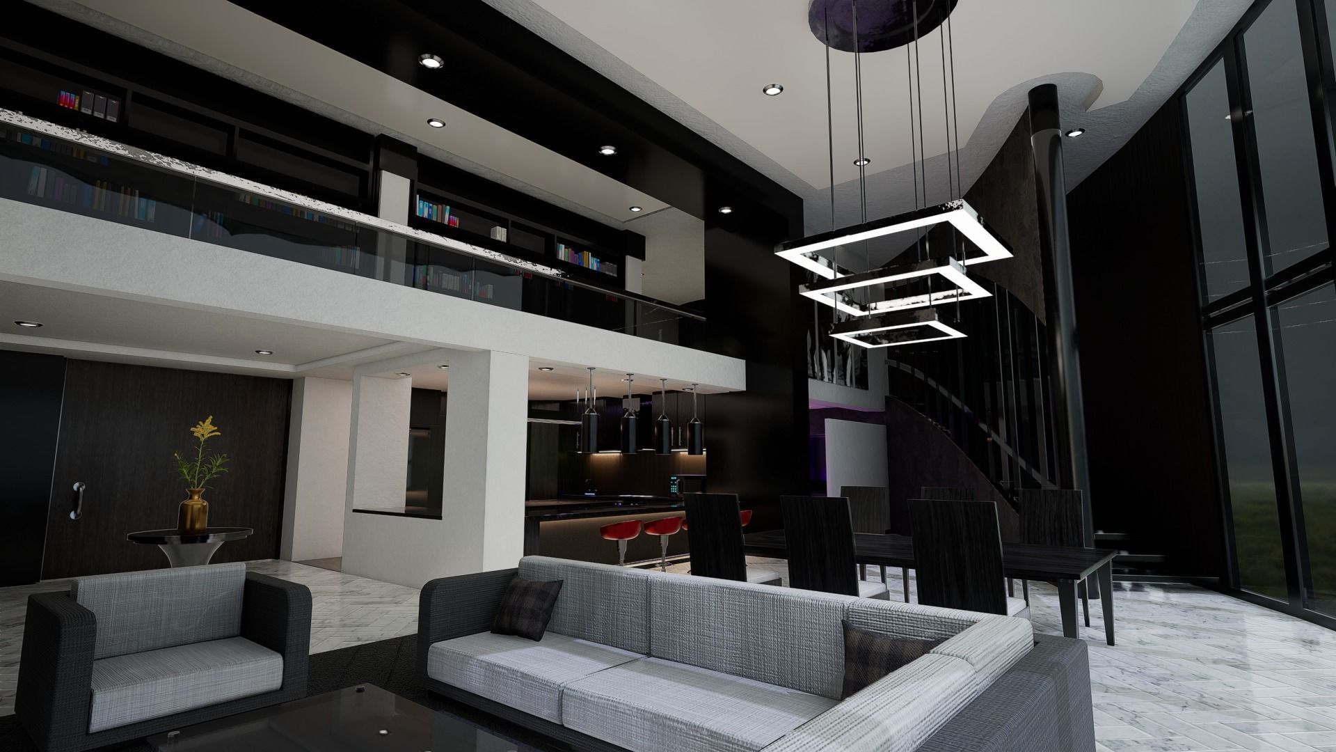 penthouse apartment 3D model | CGTrader