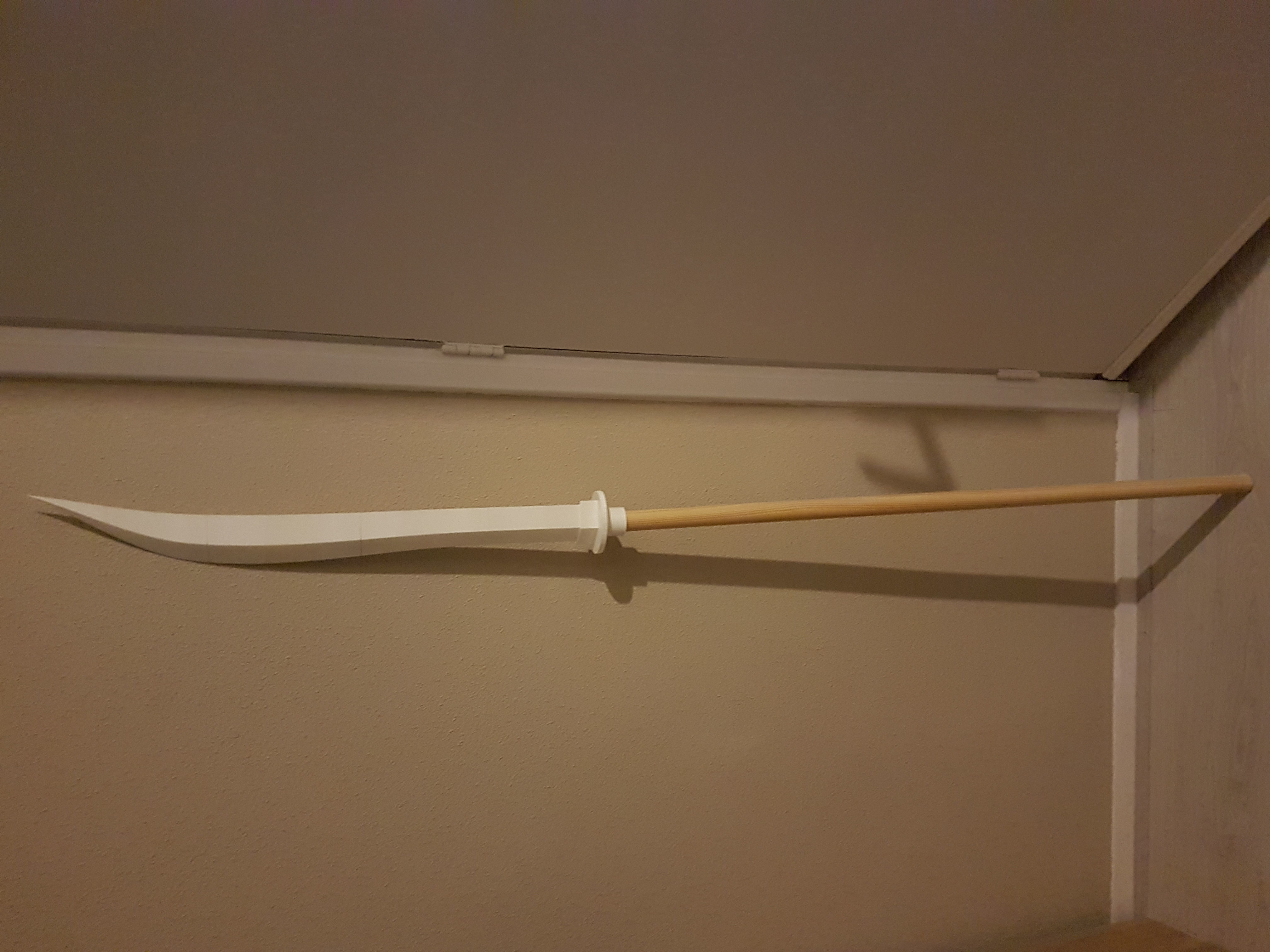 Naginata or Spear tip 3d Print 3D print model_2
