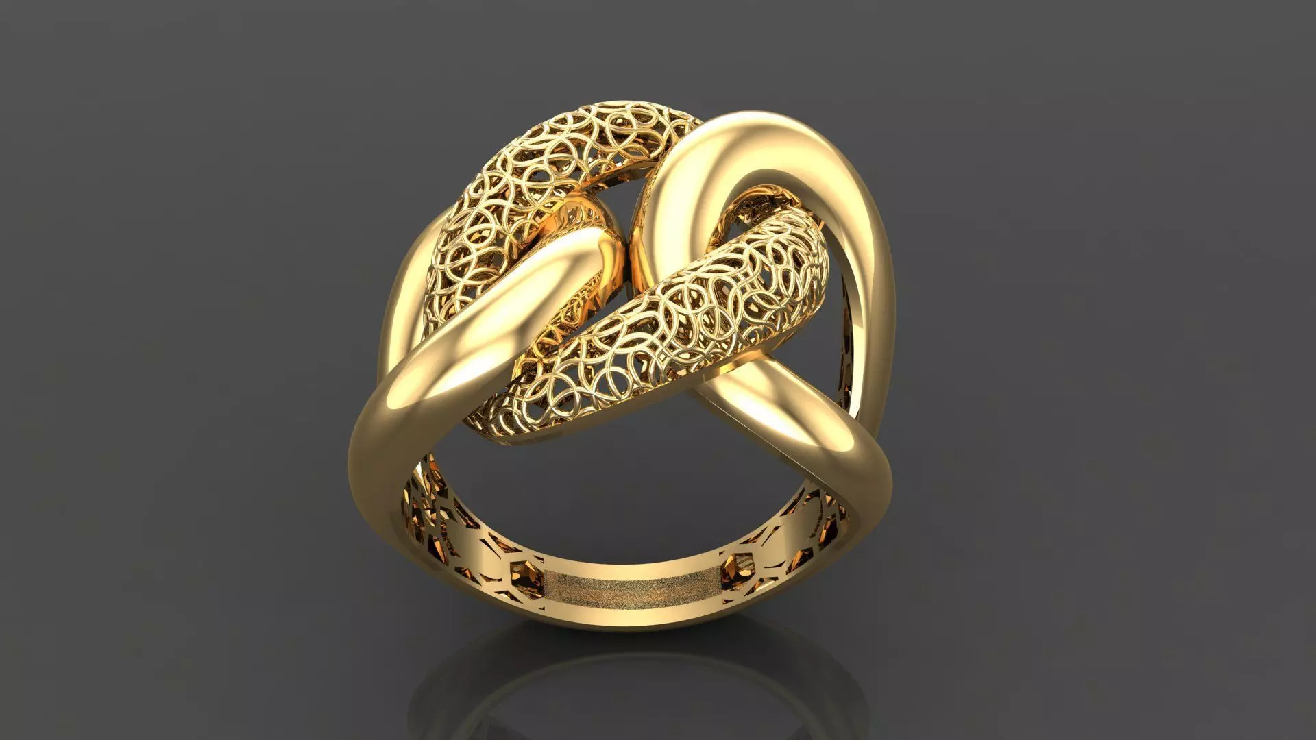 Women diamond ring 3dm stl render 3D Model Collection 3D print 3D print model_0