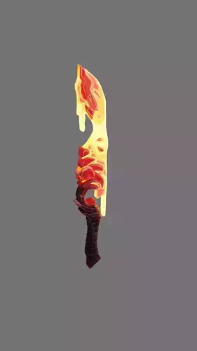 Blender Showcase Lava Sword