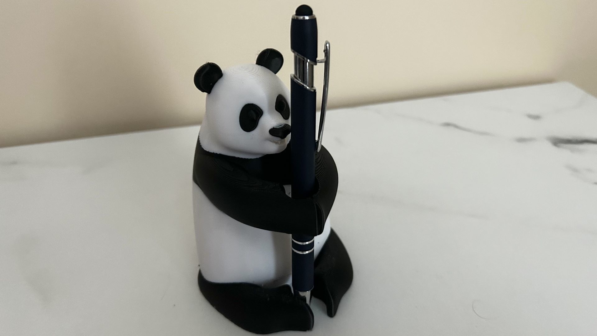 Cute Panda Holder Helper 3D print model_1