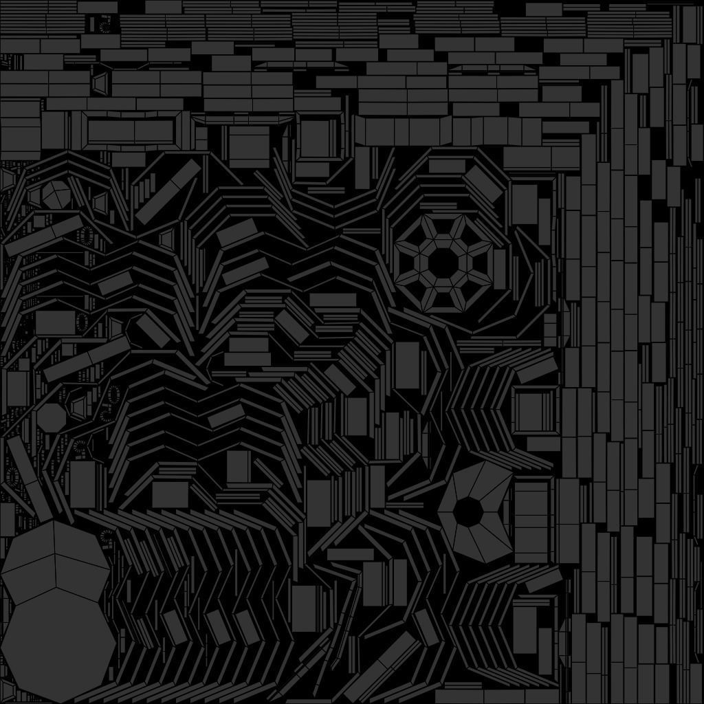 SciFi Cyberpunk Building 05 Low-poly 3D model_12