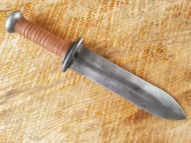 Medieval Dagger 3d print