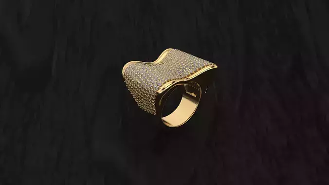 gems accented ring 