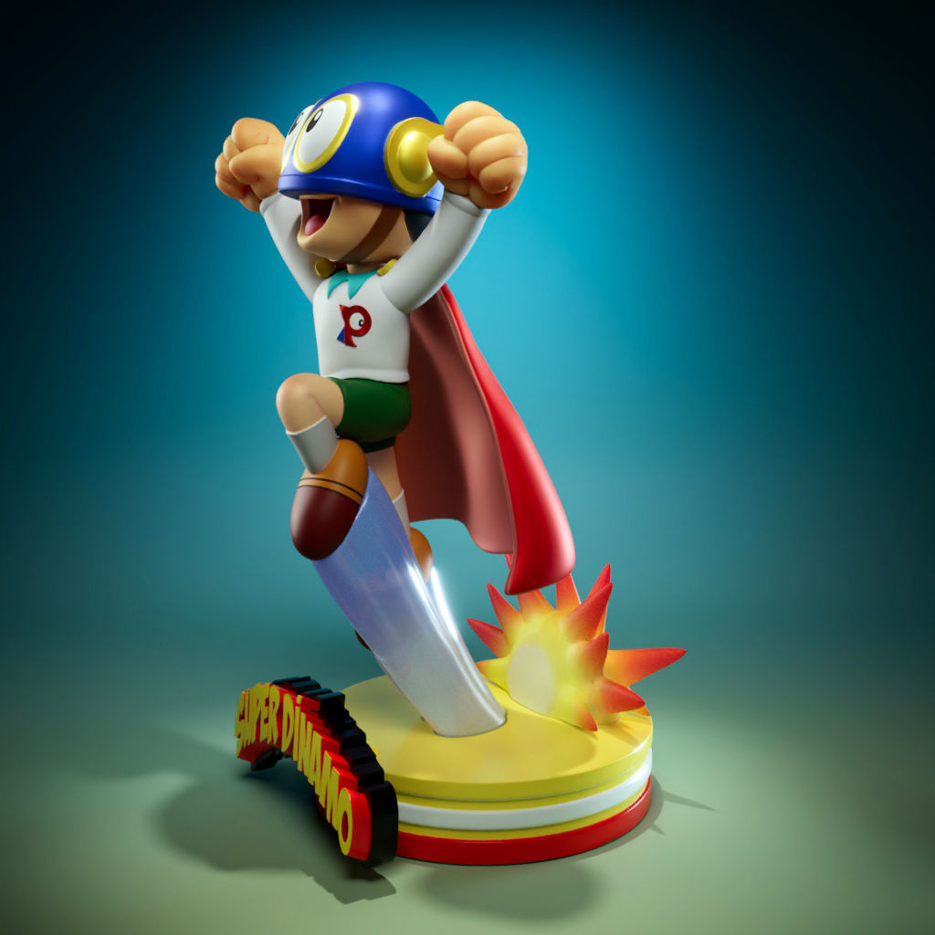 Paman - Super Dinamo 3D print model_1