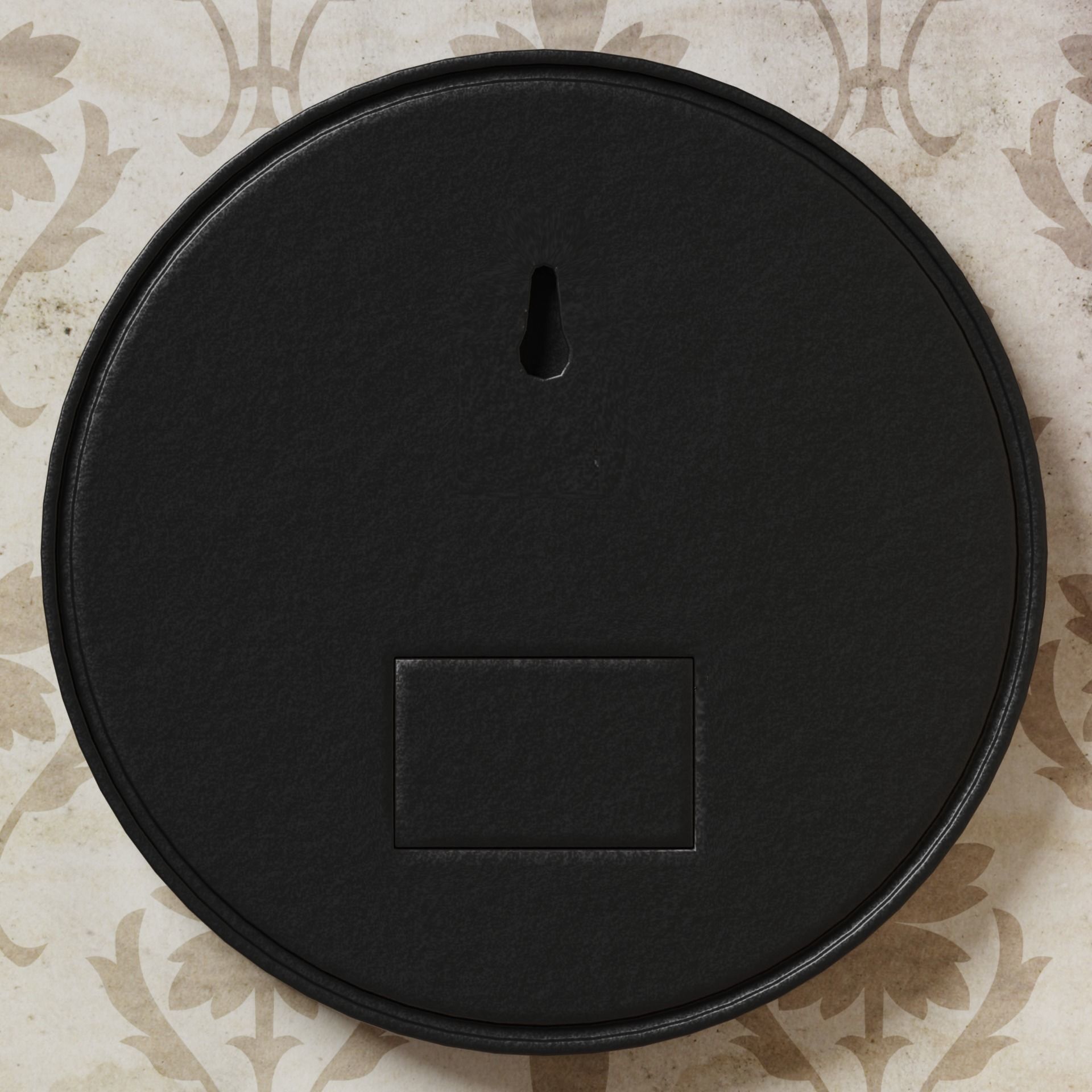 Vintage Classic Clock Low-poly 3D model_5