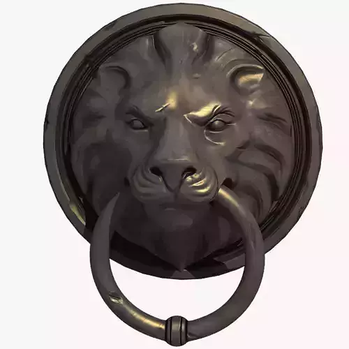 Lion Head Door Knocker