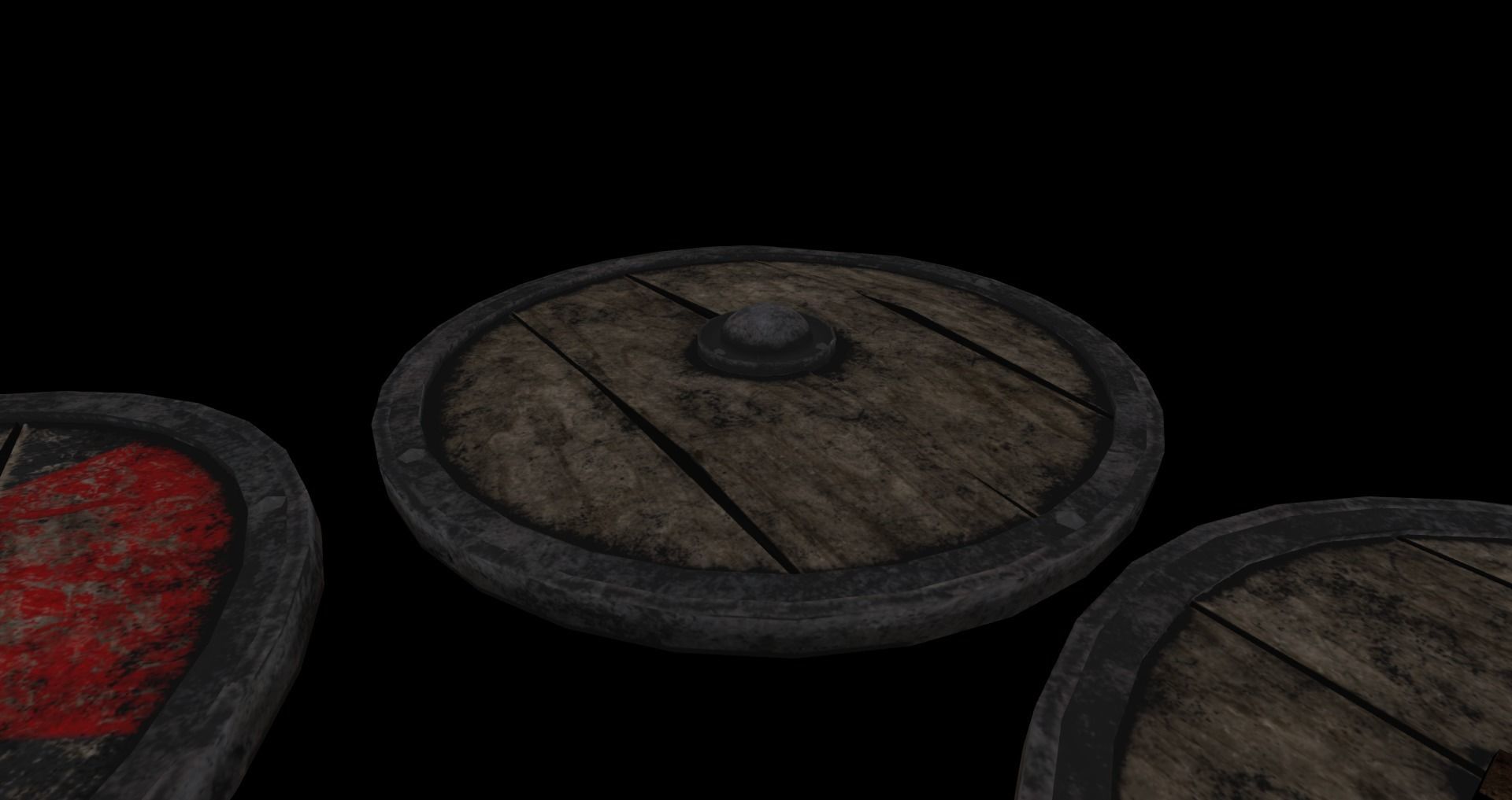Viking Shield 3D Model Mesh 3D model_2